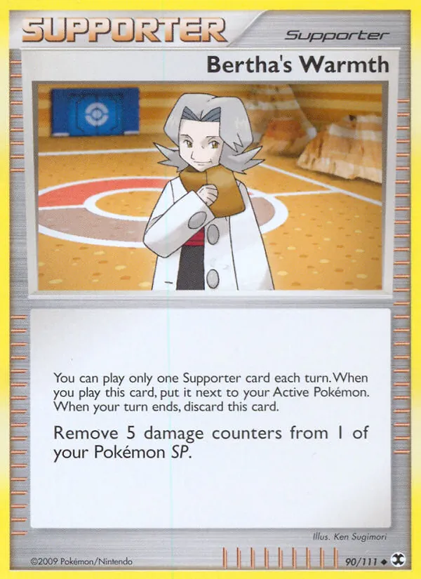 Bertha's Warmth #90 – Rising Rivals card