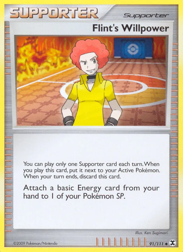 Flint's Willpower #91 – Rising Rivals card