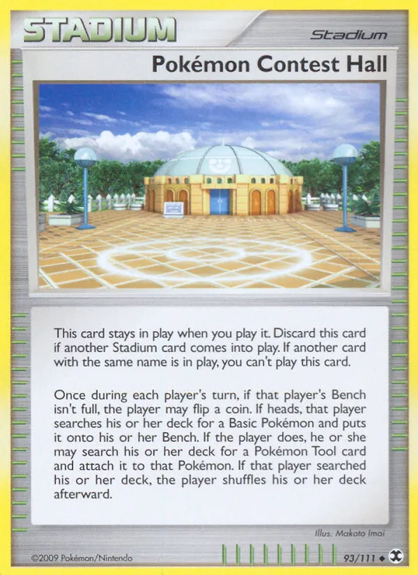 Pokémon Contest Hall #93 – Rising Rivals card