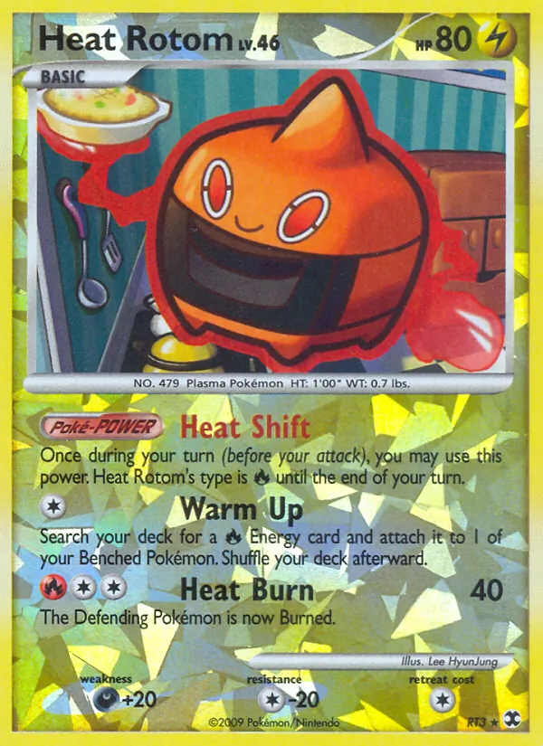 Heat Rotom #RT3 – Rising Rivals card