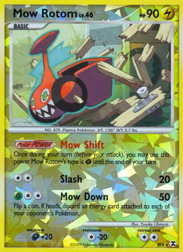 Mow Rotom #RT4 – Rising Rivals card