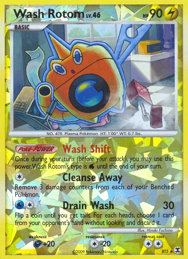 Wash Rotom #RT5 – Rising Rivals card