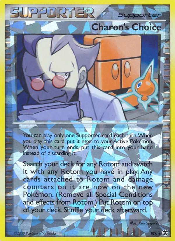 Charon's Choice #RT6 – Rising Rivals card