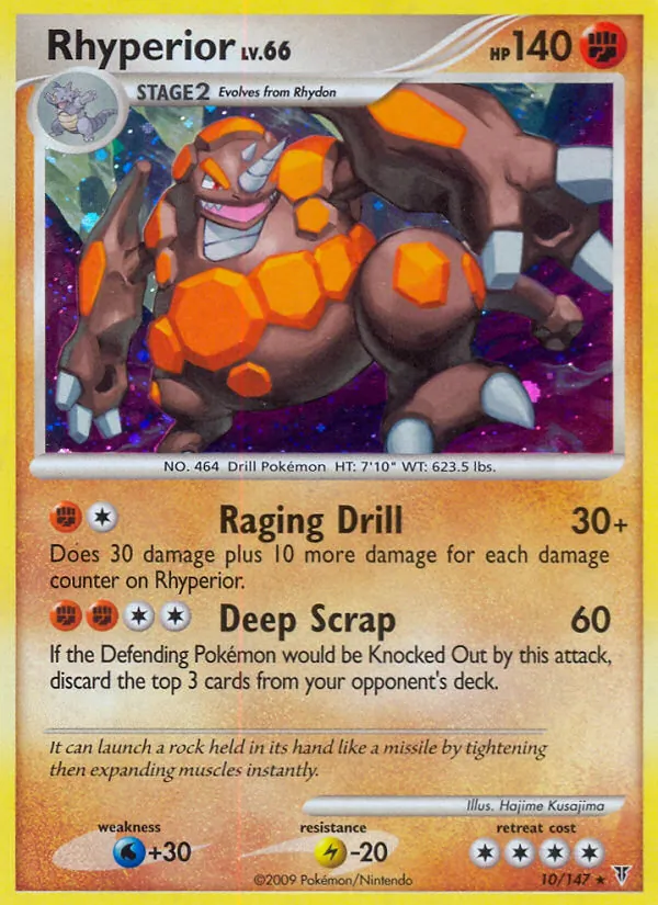 Rhyperior #10 – Supreme Victors card