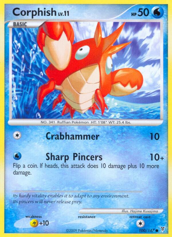 Corphish #100 – Supreme Victors card