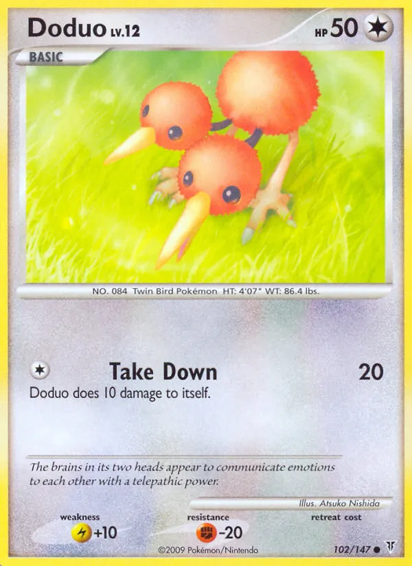 Doduo #102 – Supreme Victors card