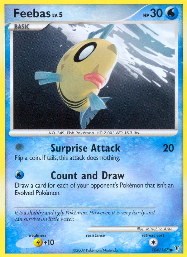 Feebas #104 – Supreme Victors card