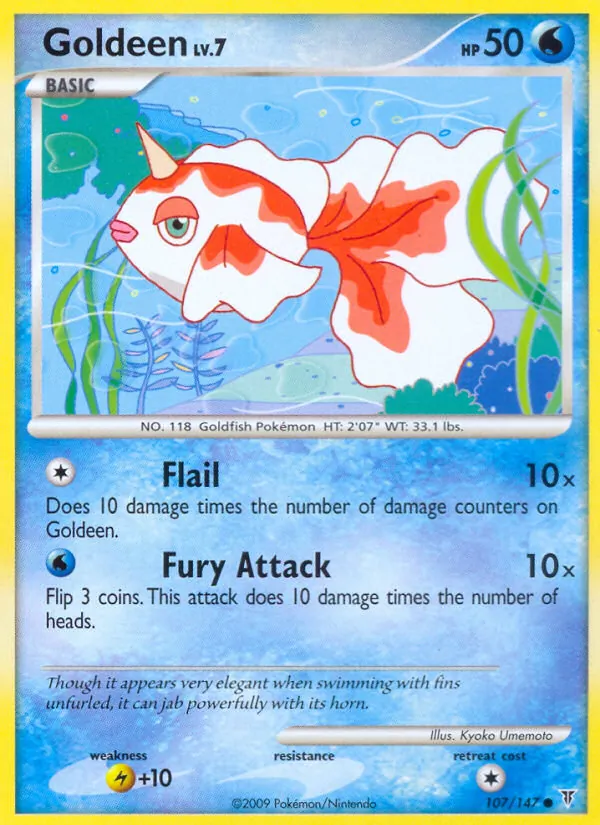 Goldeen #107 – Supreme Victors card