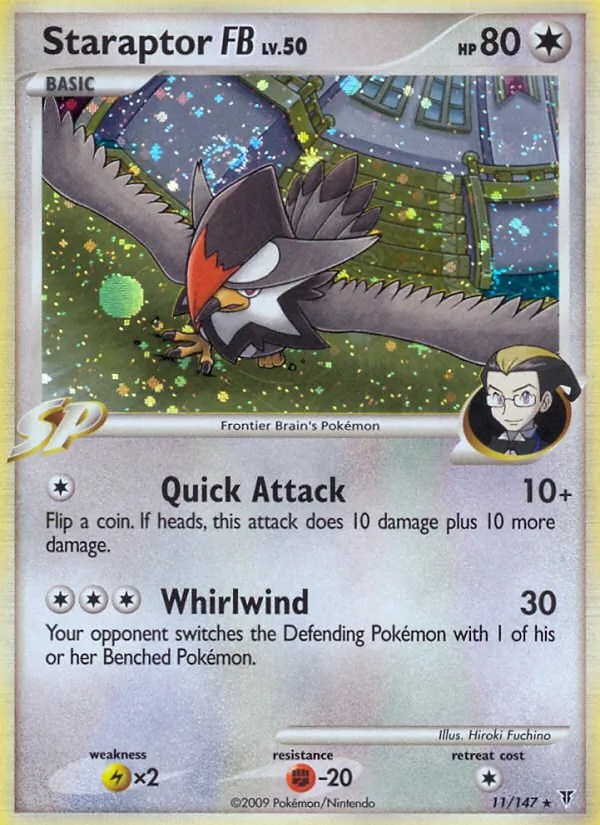 Staraptor FB #11 – Supreme Victors card