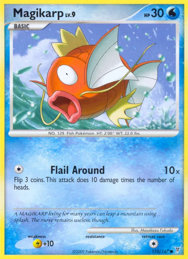 Magikarp #110 – Supreme Victors card