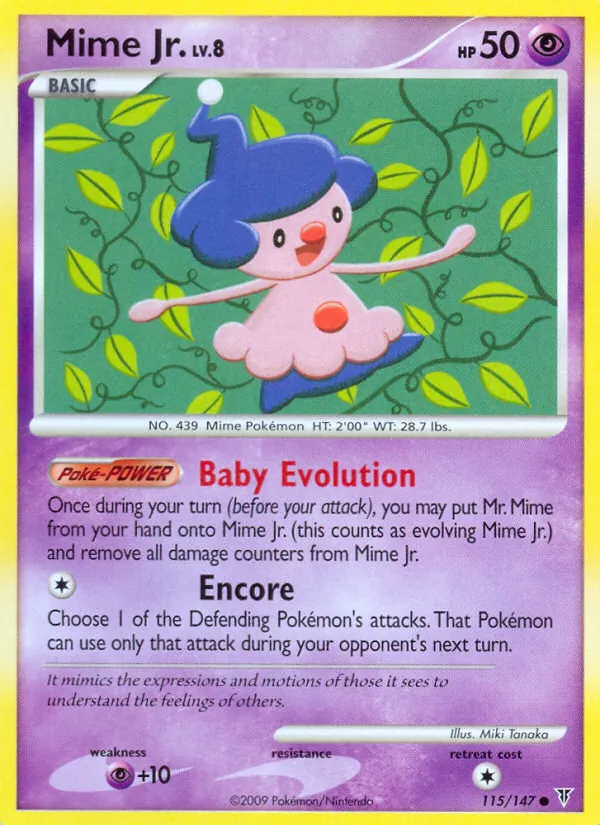 Mime Jr. #115 – Supreme Victors card