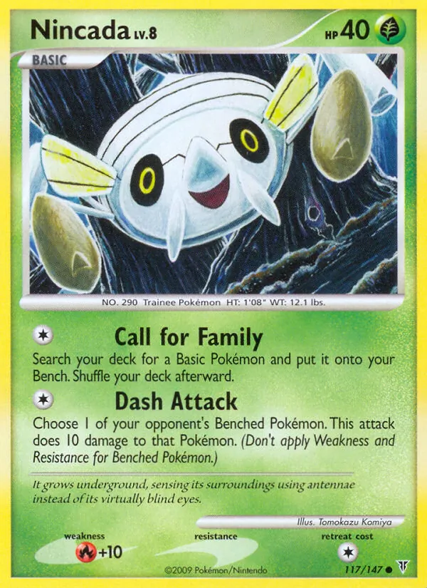 Nincada #117 – Supreme Victors card