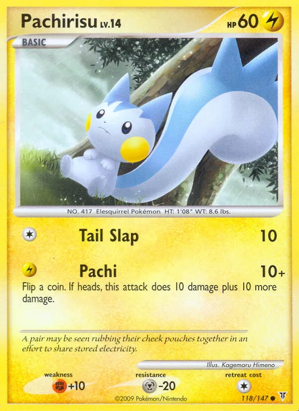 Pachirisu #118 – Supreme Victors card