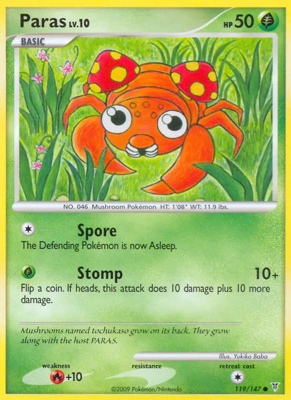 Paras #119 – Supreme Victors card