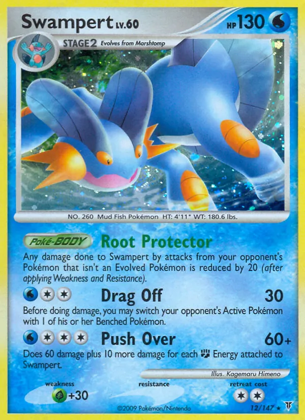 Swampert #12 – Supreme Victors card