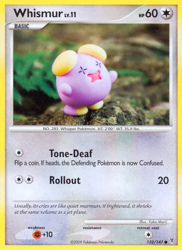 Whismur #132 – Supreme Victors card
