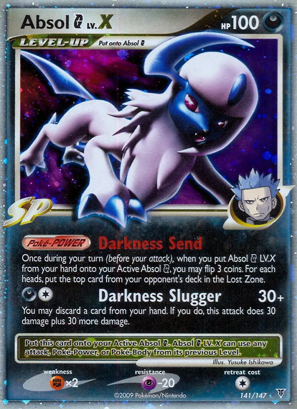 Absol G LV.X #141 – Supreme Victors card