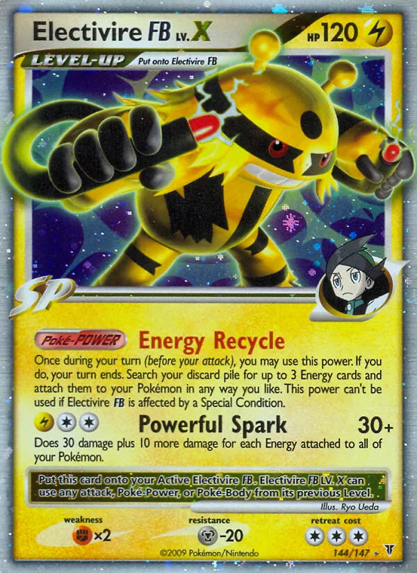 Electivire FB LV.X #144 – Supreme Victors card