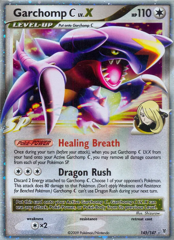 Garchomp C LV.X #145 – Supreme Victors card