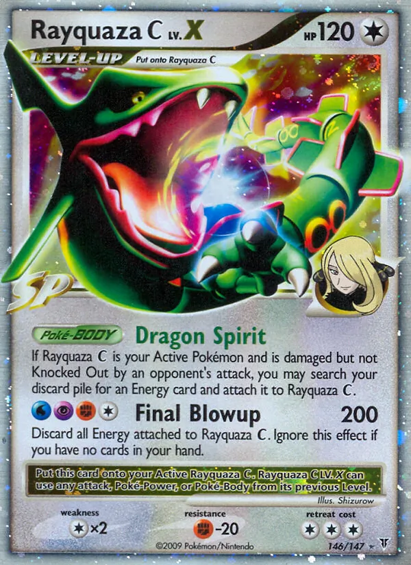 Rayquaza C LV.X #146 – Supreme Victors card