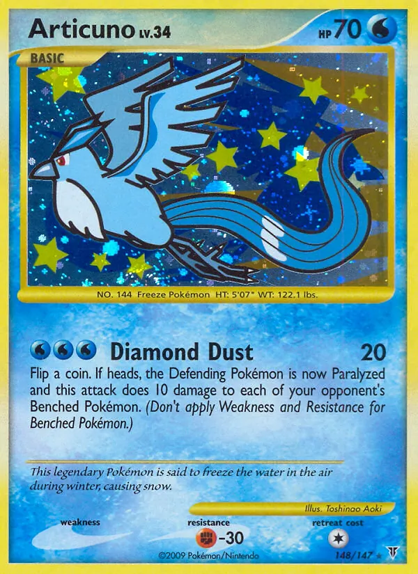 Articuno #148 – Supreme Victors card