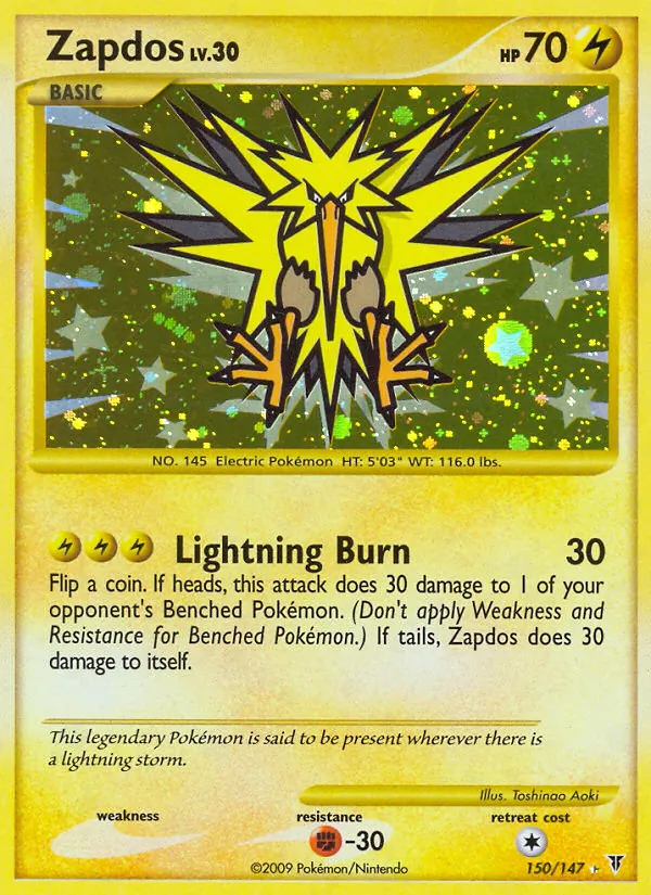 Zapdos #150 – Supreme Victors card