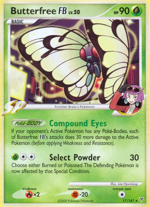 Butterfree FB #17 – Supreme Victors card