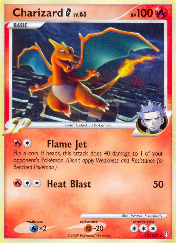 Charizard G #20 – Supreme Victors card