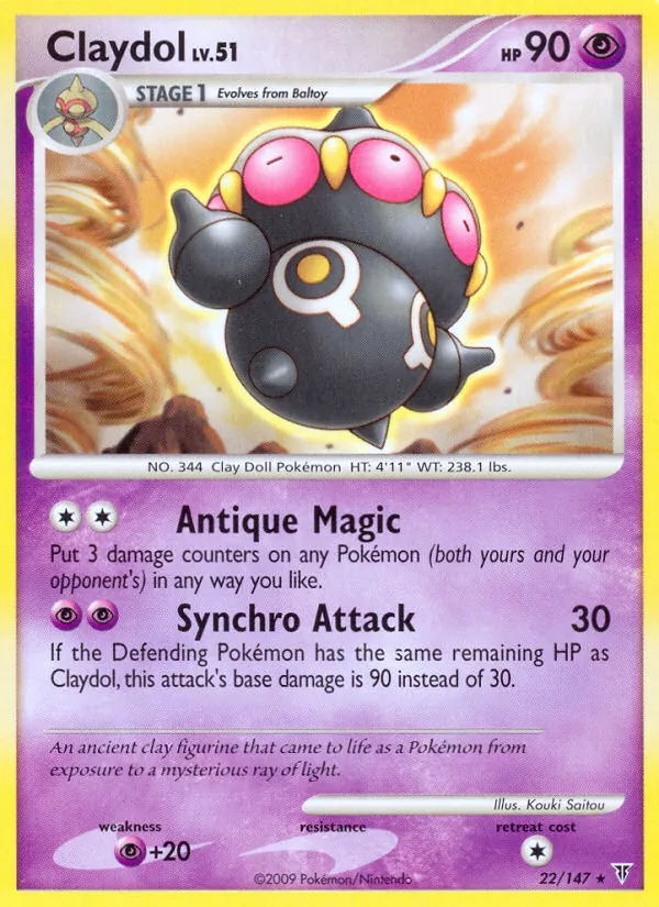 Claydol #22 – Supreme Victors card