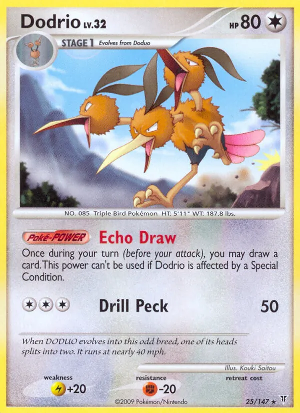 Dodrio #25 – Supreme Victors card