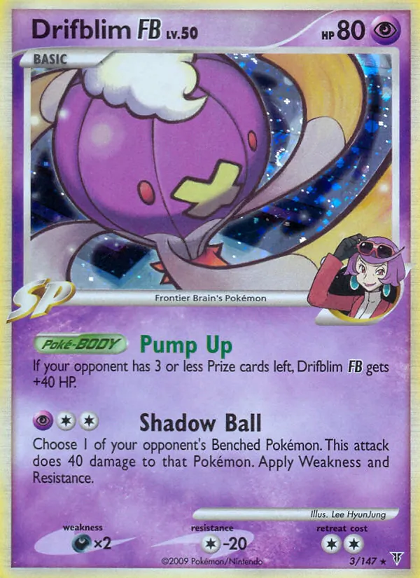 Drifblim FB #3 – Supreme Victors card