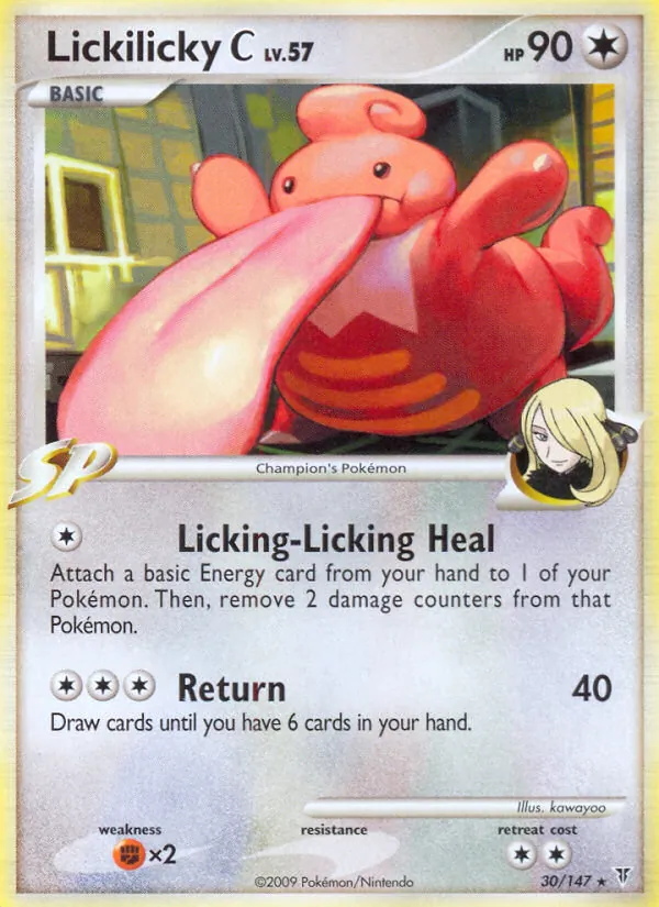 Lickilicky C #30 – Supreme Victors card