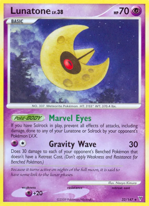 Lunatone #32 – Supreme Victors card