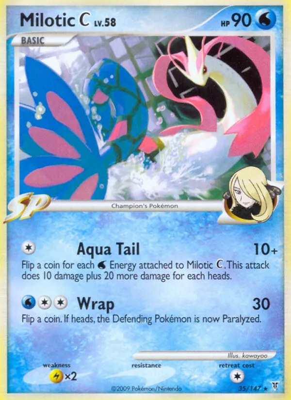 Milotic C #35 – Supreme Victors card