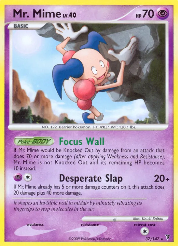 Mr. Mime #37 – Supreme Victors card