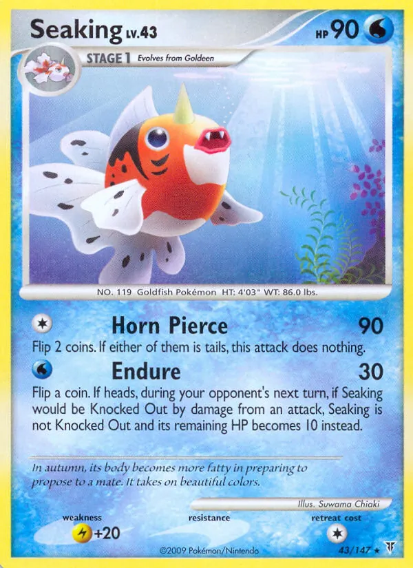 Seaking #43 – Supreme Victors card