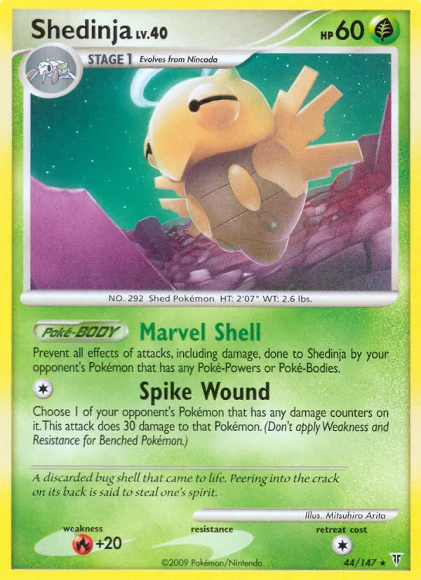 Shedinja #44 – Supreme Victors card