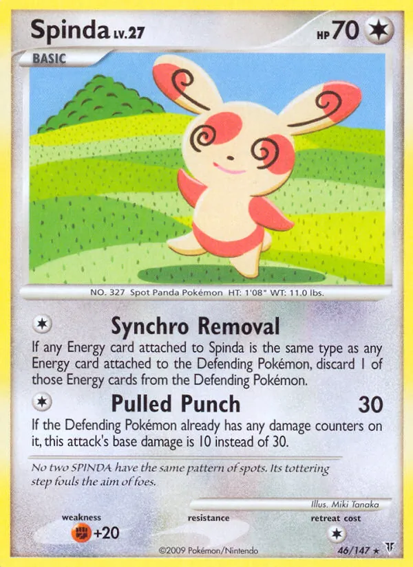 Spinda #46 – Supreme Victors card