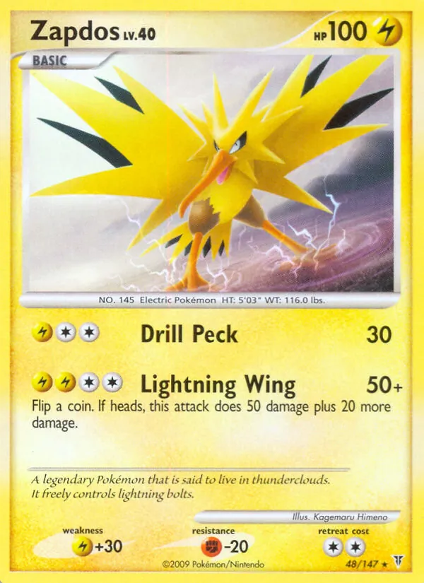 Zapdos #48 – Supreme Victors card