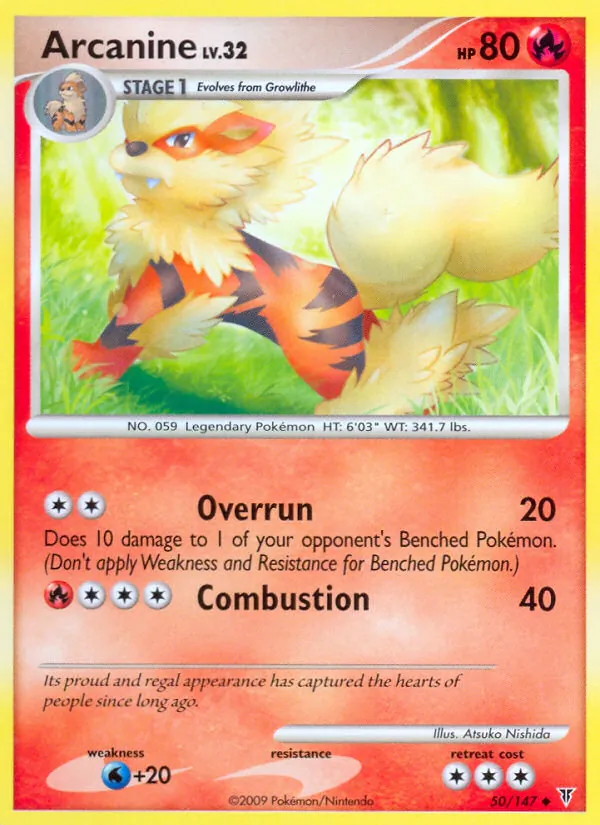 Arcanine #50 – Supreme Victors card