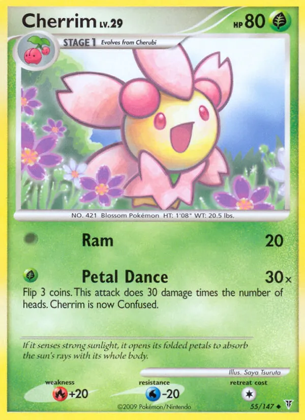 Cherrim #55 – Supreme Victors card