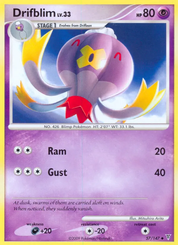 Drifblim #57 – Supreme Victors card
