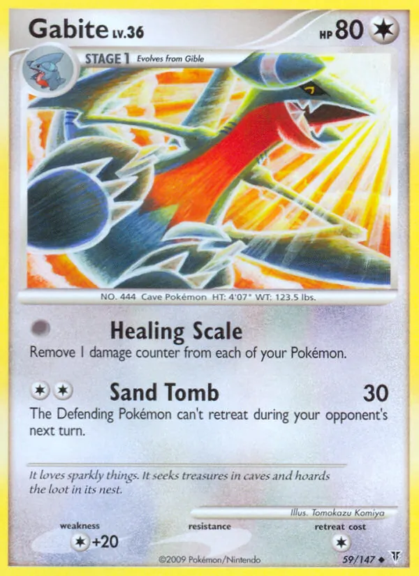 Gabite #59 – Supreme Victors card