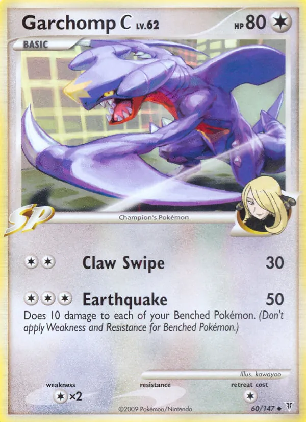 Garchomp C #60 – Supreme Victors card