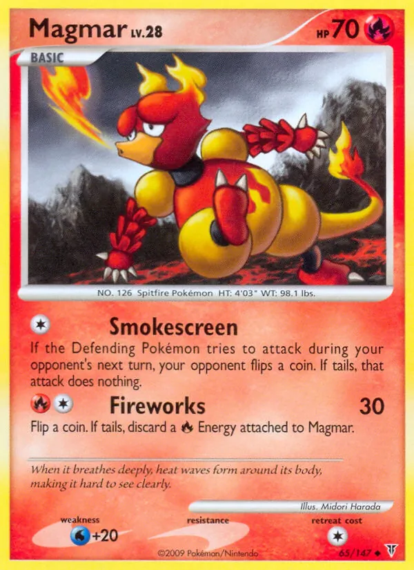 Magmar #65 – Supreme Victors card