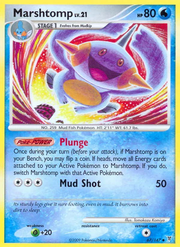 Marshtomp #67 – Supreme Victors card