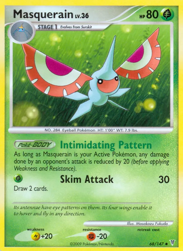 Masquerain #68 – Supreme Victors card