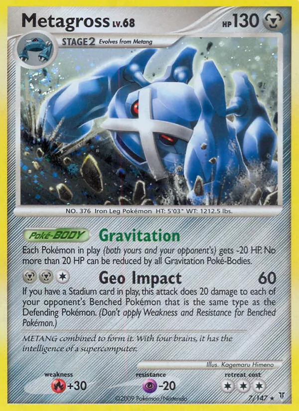 Metagross #7 – Supreme Victors card