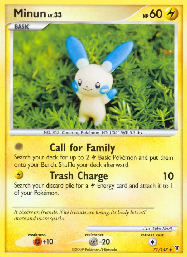 Minun #71 – Supreme Victors card