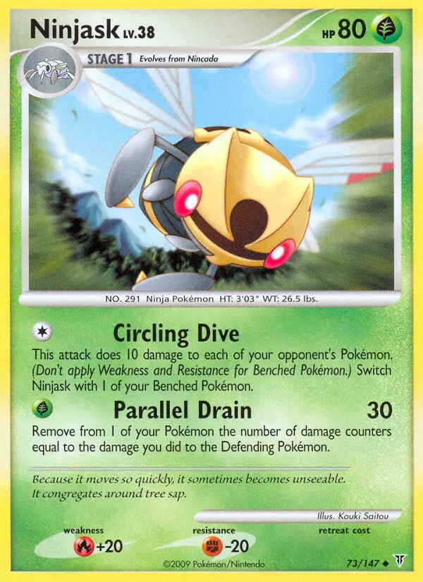 Ninjask #73 – Supreme Victors card